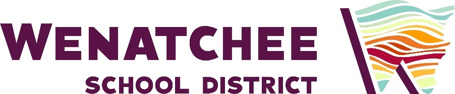 Wenatchee School District logo
